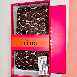 Leopard Print Clutch - Pink and Black NWT MSRP $78.00 + tax + S/H